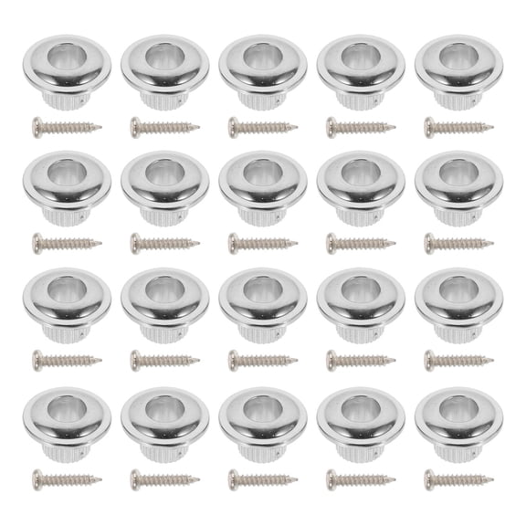 HOOWIFFY 18 Sets Acoustic Guitar Tuning Pegs with Metal Construction for Guitar Performance and Replacement