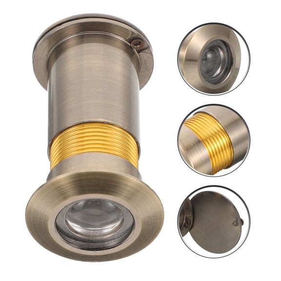 HOOWIFFY Metal Door Peephole with Advanced Anti-Pry Privacy for Enhanced Home Security and Personal Safety