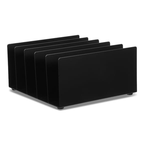 HOOWIFFY 1Pack Desktop Document Holder Iron Metal File Storage for Office Use Desk Letter Organizer