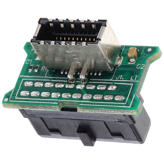 HOOWIFFY 1Pack Green USB Front Panel Adapter with Professional Manufacturing Technology for Device Connectivity