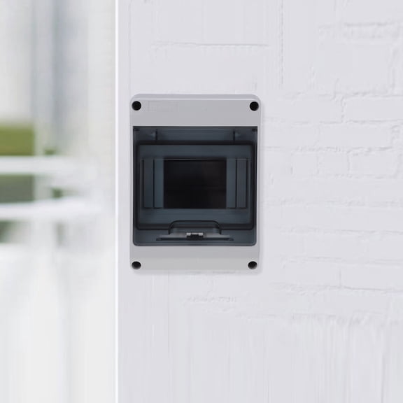 HOOWIFFY 1-Pack HT5 Grey Distribution Box, IP65 Rated ABS PC Enclosure for Indoor and Outdoor Use