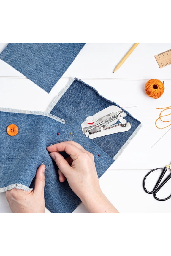 1Pack Portable Sewing Machine for Traveling and Home Use with Quick Stitch Feature
