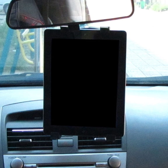 HOOWIFFY Black Car Laptop Holder 360 Degree Rotating Car Notebook Tray Portable
