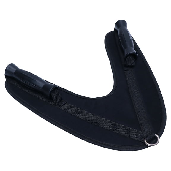 HOOWIFFY 1Pc Abdominal Strap Fitness Accessory with Padded V Shape Belt