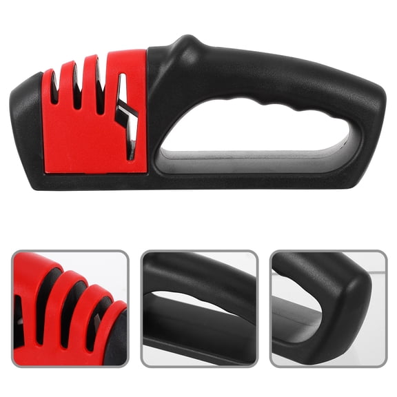 HOOWIFFY 1Pc Adjustable Cutter Sharpener Red for Manual Blades Reshaping and Polishing