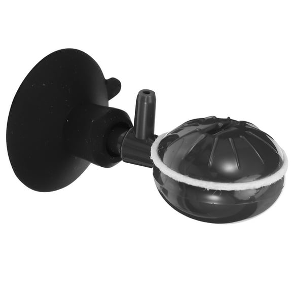 HOOWIFFY 1Pc Black Fish Tank Air Pump Diffuser with Rotary Control for Bubble Density
