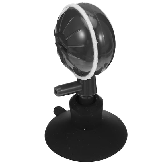 HOOWIFFY Aquarium Nano Bubble Generator Black ABS Stable Suction Cup Design