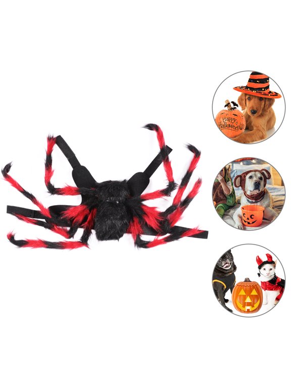Pet Costume for Cats Black and Red 1 Pc
