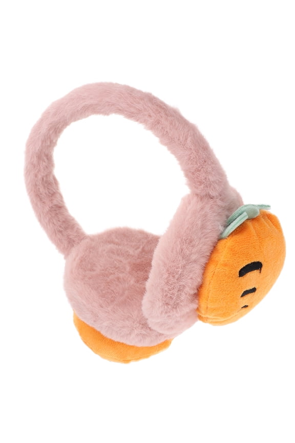 Carrot Shape Kids Earmuffs Soft Warm Winter Ear Unisex for Boys and Girls