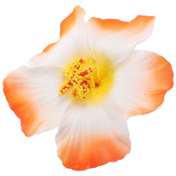 HOOWIFFY 1Pc Artificial Hibiscus Flower for Festival, Party, Home and Event Decoration