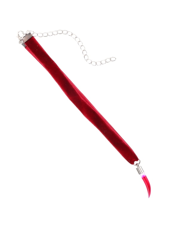 1Pc Necklace Women Neck-Chain Red Alloy Adjustable Adornment