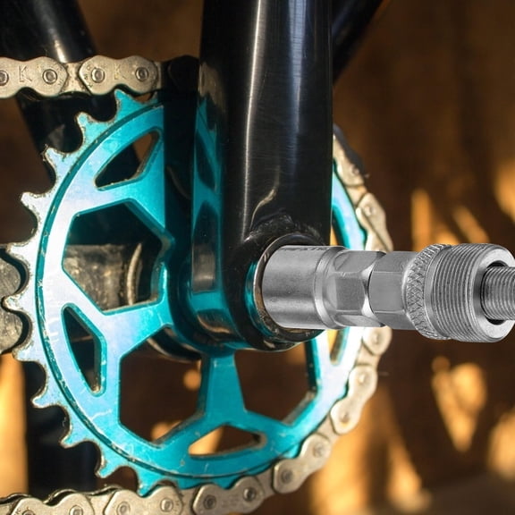 HOOWIFFY 1Pc Practical Crankset Puller Remover with Built in Bolt Extractor for Bike