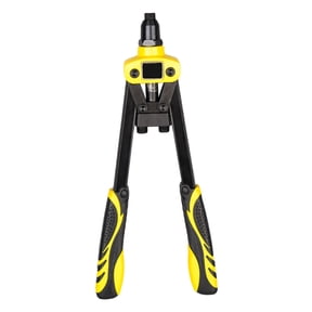 HOOWIFFY Manual Rivet Gun Tool with Alloy ABS Body, Ergonomic Handle for Easy Use, Labor-Saving, Home Repair, Yellow 1 Piece