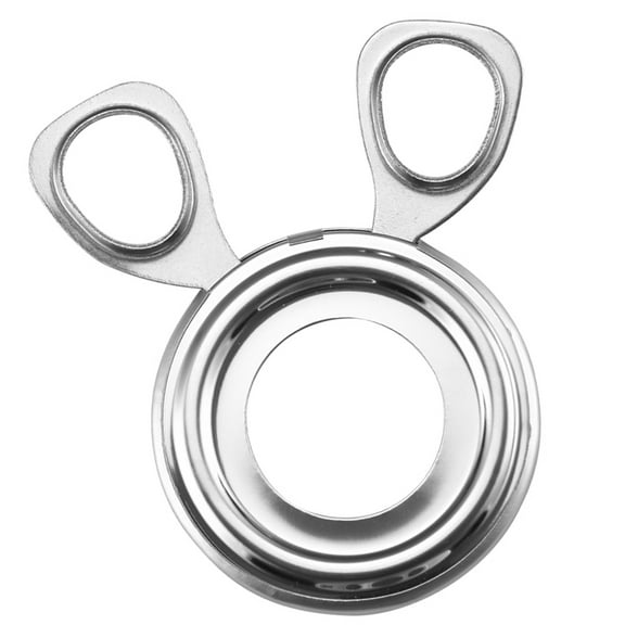 HOOWIFFY 1Pc Stainless Steel Egg Topper Cutter Manual Eggshell Opener for Easy Kitchen Use