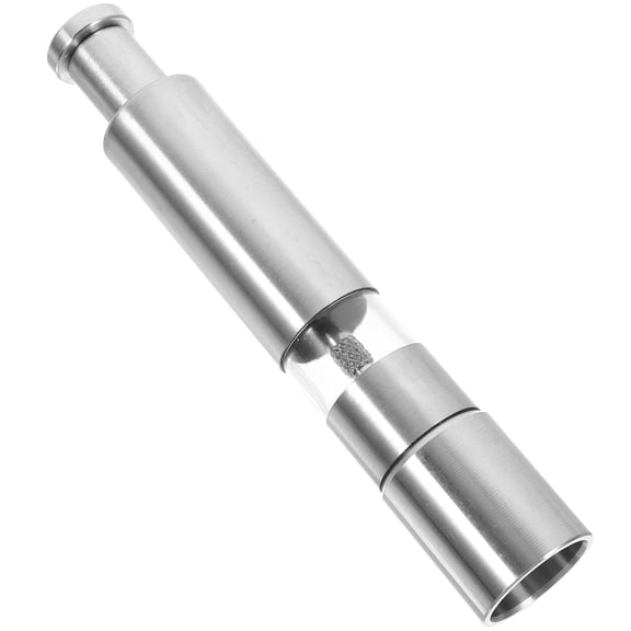 HOOWIFFY 1Pc Manual Pepper Crusher with Ceramic Core Stainless Steel for Cooking and Bbq