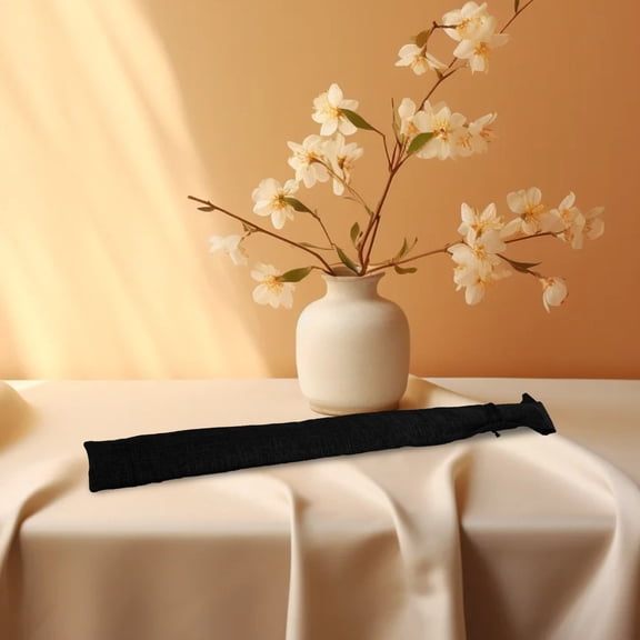 HOOWIFFY Durable Black Sword Bag with Adjustable Straps for Secure Storage and Comfortable Carrying