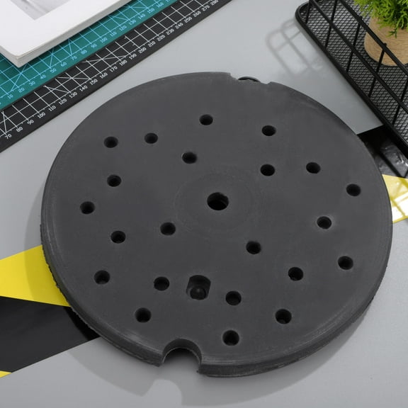 HOOWIFFY Black Plastic Lamp Base for Reliable Floor Lamp Stability