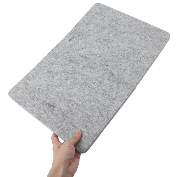 HOOWIFFY Wool Felt Ironing Pressing Mat, High Iron Pad for Garment Pressing and Fabric Care
