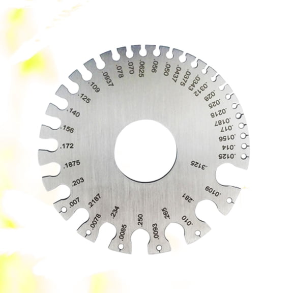 HOOWIFFY 1Pcs Multi-Functional Welding Inspection Gauge Set for Accurate Metal Thickness Checks in Welding