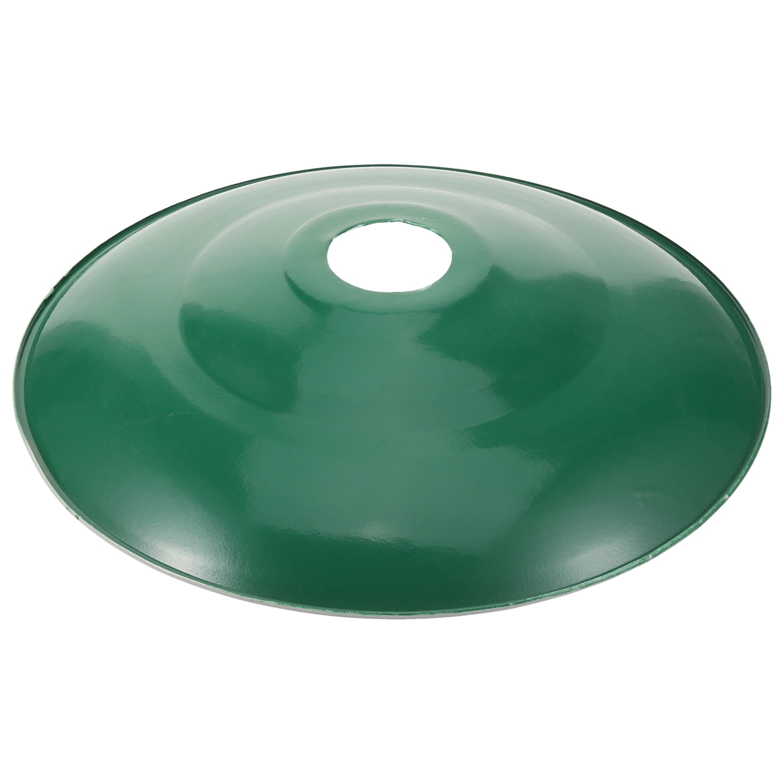 HOOWIFFY Vintage Curved Green Enamel Street Lamp Cover Durable Outdoor Light  Shade - Walmart.com, image size:1600x1600
