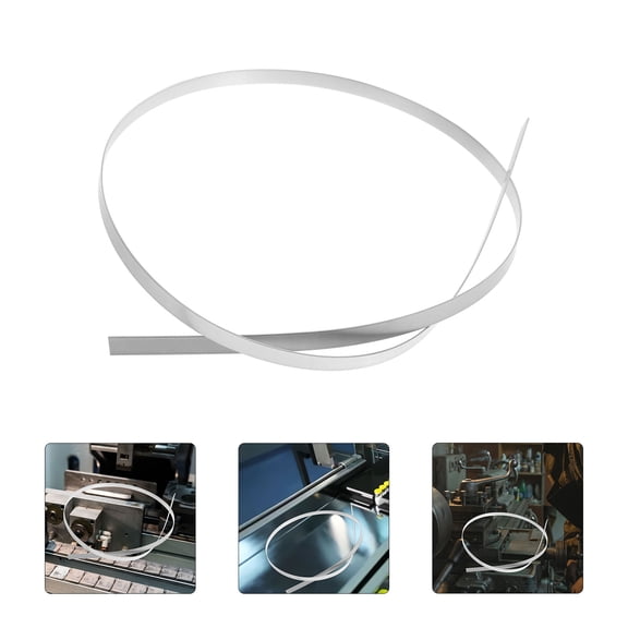 HOOWIFFY Stainless Steel Metal Sheet Roll Silver Durable and Convenient