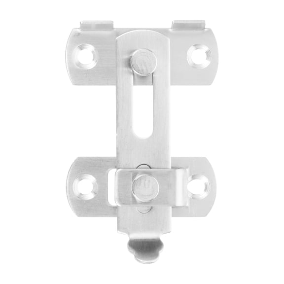 HOOWIFFY Stainless Steel Door Latch for Home Security, Wear-Resistant Locking Hardware