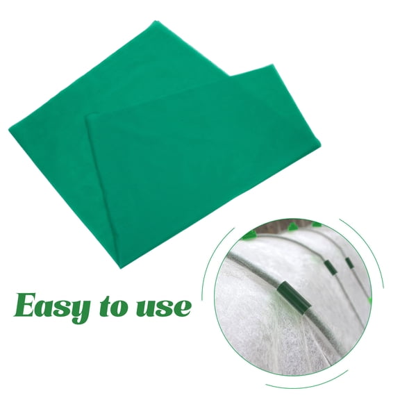 HOOWIFFY Winter Plant Cover, Thickened Nonwoven, Frostproof and Sunlight Friendly, Green