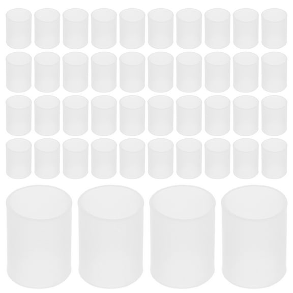 HOOWIFFY Clear Tpe Pillow Filling Tubes Soft Breathable Neck Support