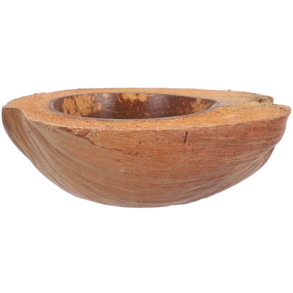 HOOWIFFY Assorted Color Coconut Bowls Set for Kitchen, Snack, Fruit Storage, and Stylish Serving Dishes - and