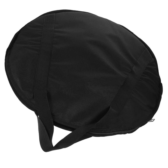 HOOWIFFY Oxford Cymbal Bag Tote for Musical Instruments, Black Protective Carrying Case