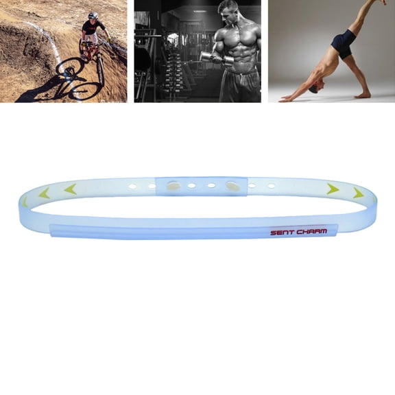 HOOWIFFY 1Set Cool Fashion Elastic Sweat Band for Women Running Sports Fitness Gym Unisex