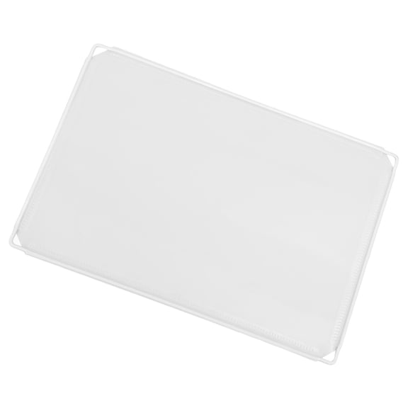 HOOWIFFY 1Set Desktop Sneeze Guard Board with Transparent PP Material for Office and Classroom Use