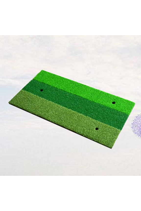 1Set Golf Practice Mat Portable Training Aid for Outdoor Indoor Use 30x60cm