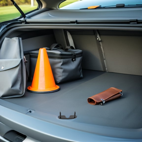 HOOWIFFY Black Aluminum Sun Visor Repair Kit with Mounting Clips for Car Visor Replacement and Easy Installation Set