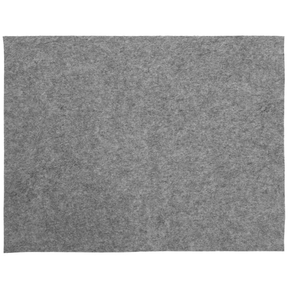 HOOWIFFY Calligraphy Practicing Felt Mat Grey Portable Desk Pad for Home Use