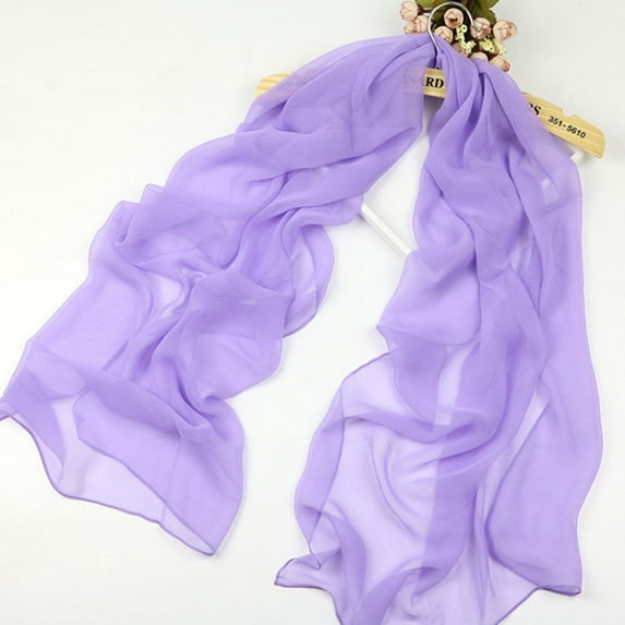 HOOWIFFY Elegant Polyester Fiber Scarf for Women, Sun , Fashionable Travel Accessory, 1 Piece