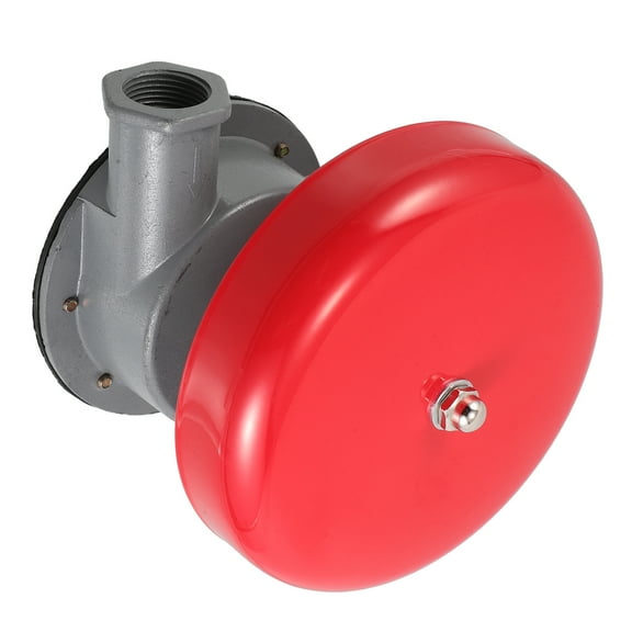 HOOWIFFY 1Set Red Metal Fire Alarm Bell for Fire Safety System Components