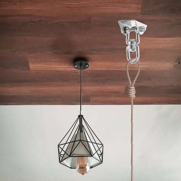 HOOWIFFY 1Set Sturdy Metal Ceiling Hook for Home Use Heavy Duty Swing and Hammock Hanger