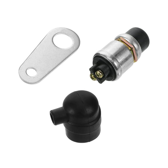 HOOWIFFY 1Set Weatherproof Push Button Starter Switch for Automotive Applications Including Car Truck Boat Rv