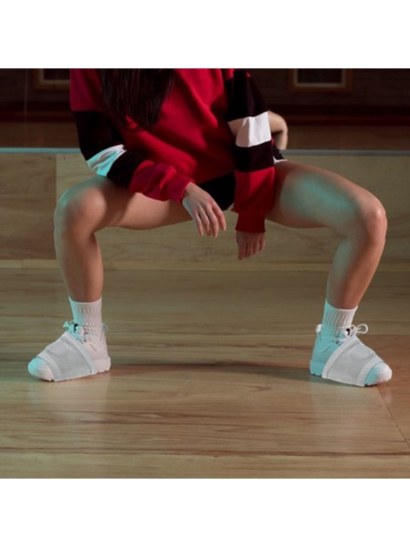 2 Pairs of Contemporary Dance Socks Pure Cotton Light Grey Reduce Friction for Dance Practice Women Dancers