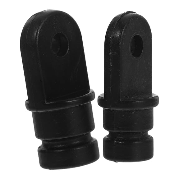HOOWIFFY 2 Pcs Boat Cap External Eye End Nylon Black Sailing Accessories for Boat Maintenance Seal