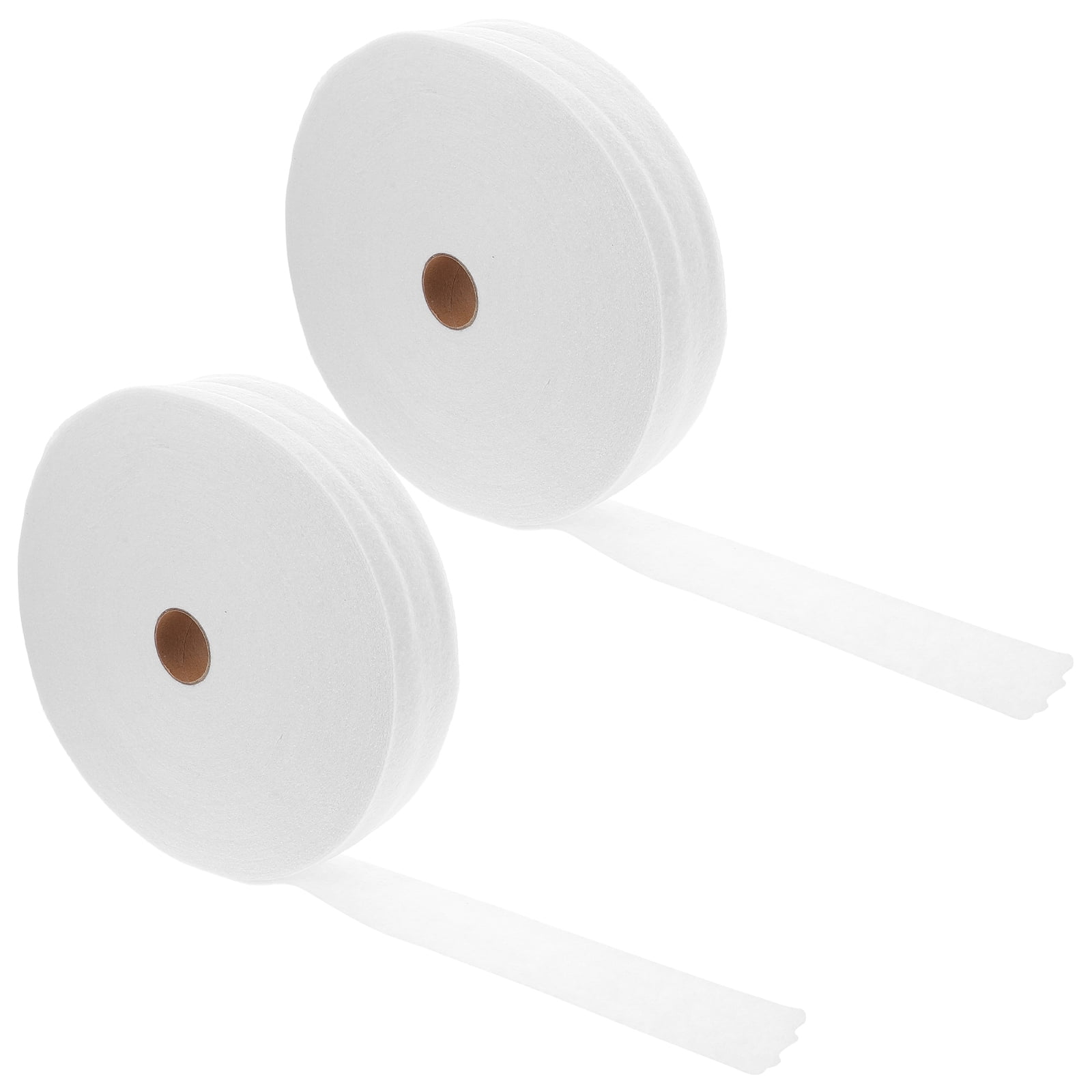 HOOWIFFY 2 Rolls White Cotton Batting Roll For Quilts Purse And Diy Crafts Needle Punched Easy Sewing