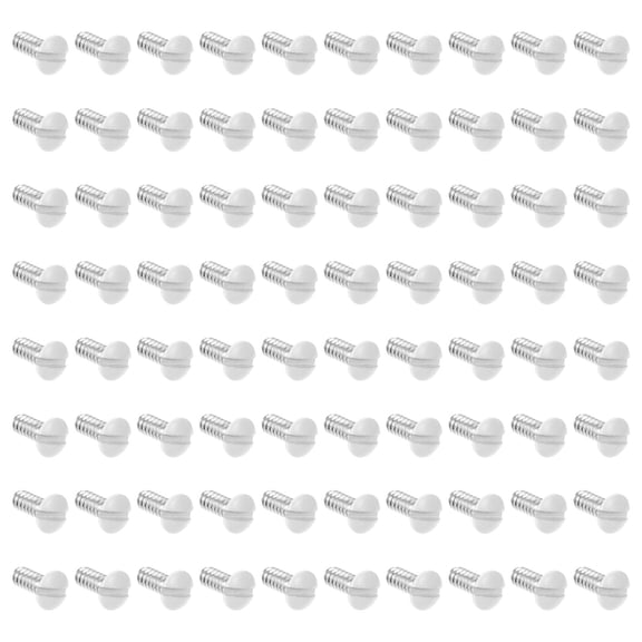 HOOWIFFY 200 Pcs Electrical Outlet Screws White for Adults Kitchen Use
