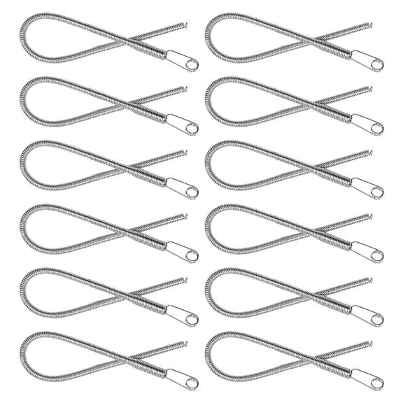 HOOWIFFY 20Pcs Durable Spring Drawstring Needles for Clothing and Rope Threading
