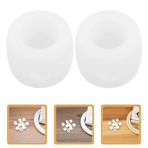 HOOWIFFY 20-Piece White ABS Foosball Table Positioner Set, Easy to Install Accessories for Game Table