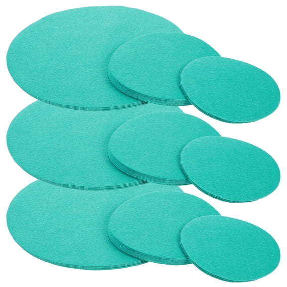 HOOWIFFY 24Pcs Blue Felt Plate Separators for Pot and Pan Protectors Storage and Tableware Protection