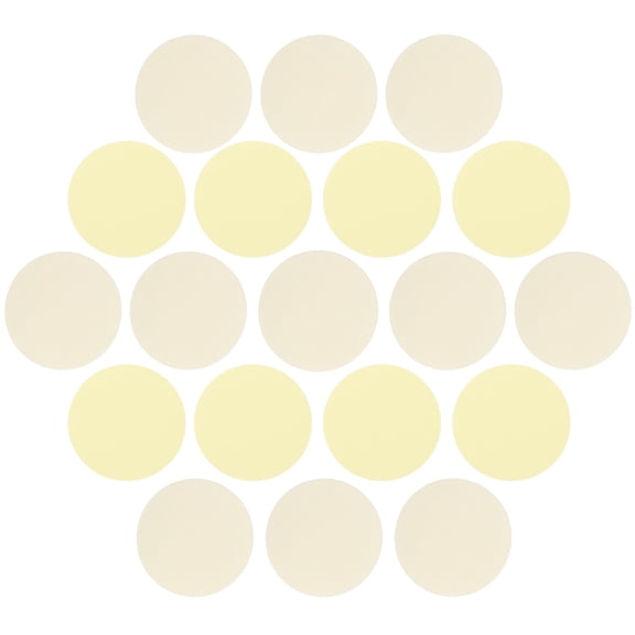 HOOWIFFY 24Pcs Double Sided Adhesive Sheet Transparent Acrylic for Office Use