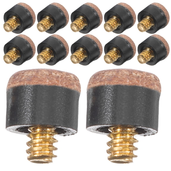 HOOWIFFY Billiard Cue Tip Shaper Durable Material Easy Replacement 25Pcs