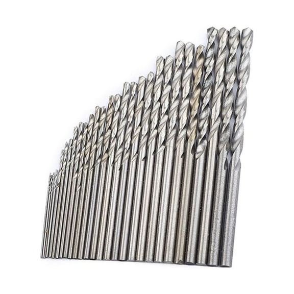 HOOWIFFY 28 Pcs HSS Step Drill Bit Set for Home DIY Projects on Various Surfaces