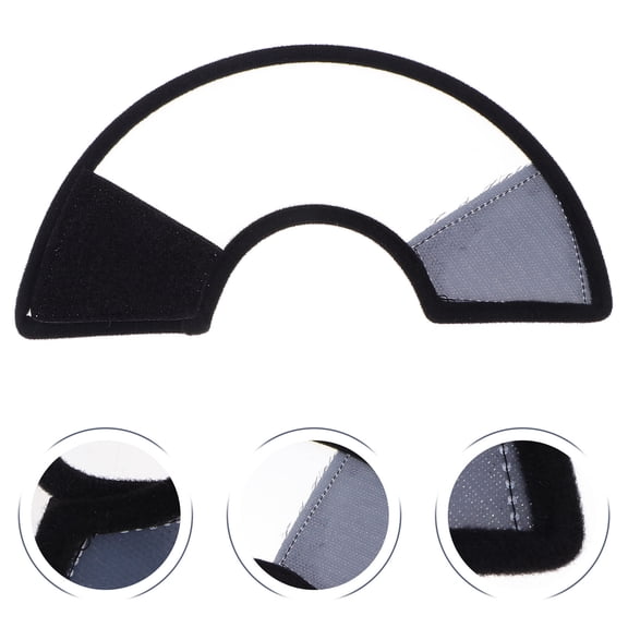 HOOWIFFY 2Pcs Anti-Biting Hamster Neckband Collar with Durable Breathable Material and Recovery Support